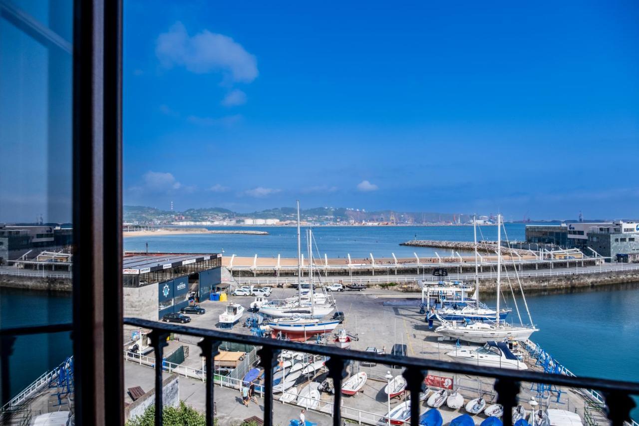 Ferienwohnung Otra Mirada Al Mar Gijón Exterior foto