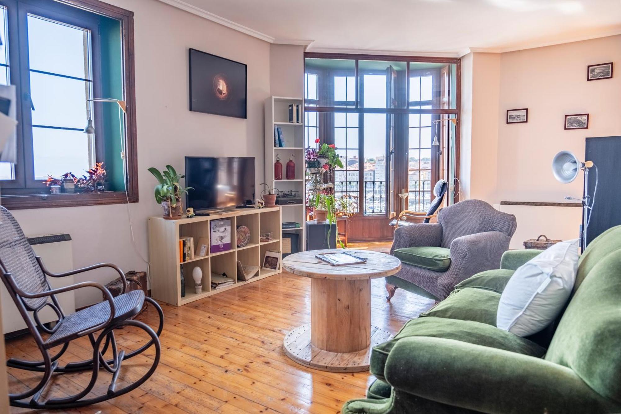 Ferienwohnung Otra Mirada Al Mar Gijón Exterior foto